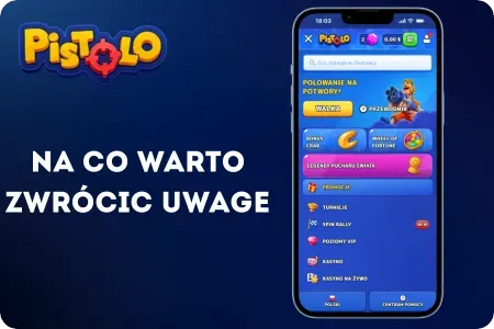 Pistolo casino Aktywacją Promocji