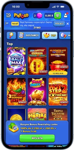 Pistolo Casino Wybierz grę